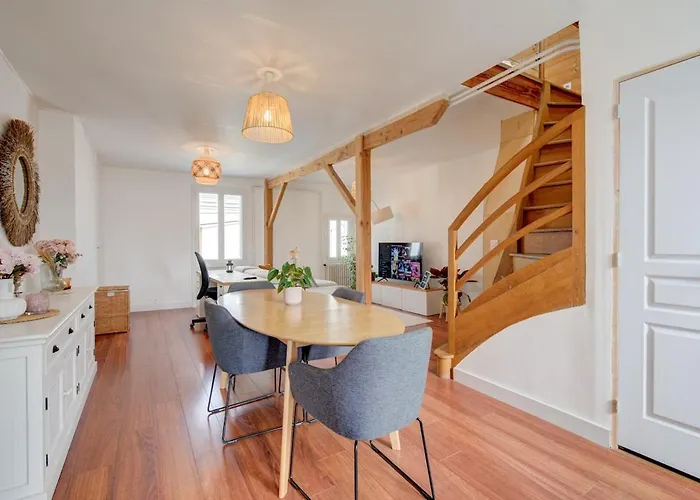 Le Nid Tourangeau 公寓 *