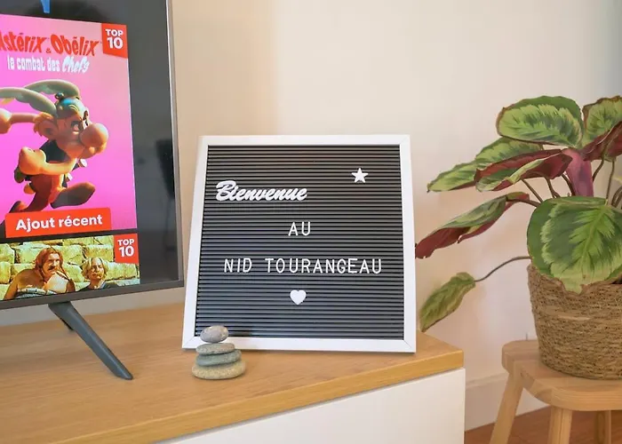 公寓 Le Nid Tourangeau *